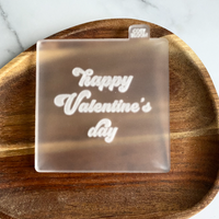 Happy Valentine’s Day Style 3 - Cookie Debosser Stamp