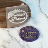 Ramadan Mubarak - Cookie Debosser Stamp with matching cutter