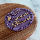 Ramadan Mubarak - Cookie Debosser Stamp with matching cutter