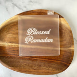 Blessed Ramadan Cookie Debosser Stamp