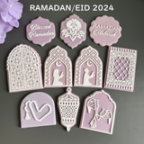 Prayer Hands With Beads - Cookie Debosser Stamp