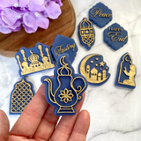 Ramadan Stamps - Cookie Debosser Stamps - Pack of 9