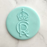 Royal Cypher of King Charles III - Cookie Debosser Stamp