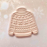 Christmas Jumper fondant outbosser cookie stamp