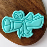 Graduation diploma fondant embosser stamp