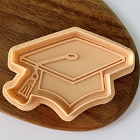 Graduation hat cookie cutter for cupcakes, cakes, biscuits