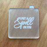 I put a spell on You popup cookie cutter