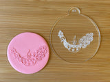 Diwali Peacock Lamp Embosser Stamp
