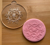 Diwali Rangoli Pattern POPup Debosser Stamp