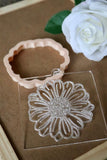 Daisy Outbosser Stamp. Flower Fondant Icing Decoration