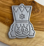 Christmas Nutcracker Embosser Stamp and Cutter.  Icing Fondant Biscuit Cookie Stamp