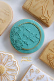 Friendship POPup Debosser Stamp. A Friend in Deen Is A Friend Indeed. Fondant Icing Embosser Stamp. Cupcake Topper
