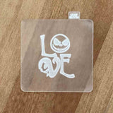 Love Jack and Sally Halloween popup cookie cutter