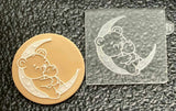 Mama Bear with Baby - Cookie Debosser Stamp Baby Shower
