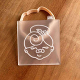 Mrs Claus reverse embosser cutter