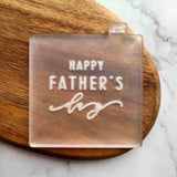 Happy Father's Day cookie stamp