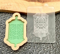 Ramadan Lantern popup cookie cutter and stamp. Perfect fondant cutter for Ramadan Kareem.