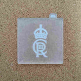 Royal Cypher King Charles III embosser cookie cutter