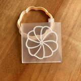 Santa's Flower Cookies reverse embosser cutter and stamp