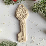Santa's Magic Key fondant embosser stamp