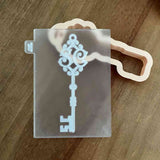 Santa's Magic Key reverse embosser cookie cutter and stamp