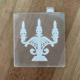 Skull Candelabra popup cookie cutter
