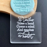 Thank you teacher message popup stamp