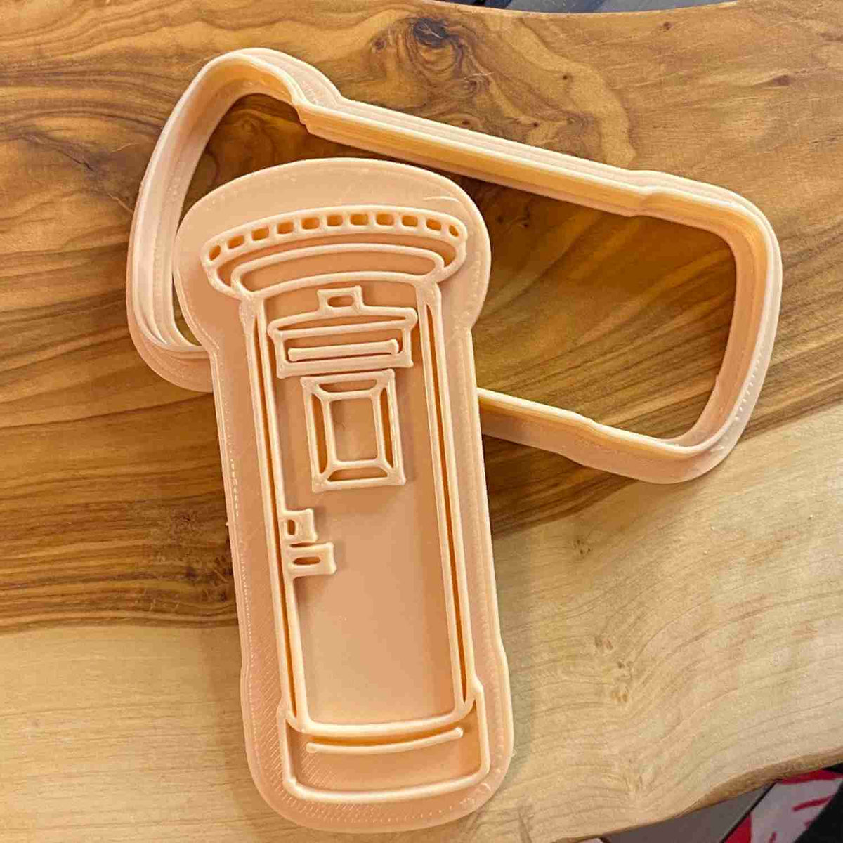 UK Post Box Cookie Cutter Fondant Embosser Stamp CosyBloom