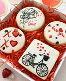 Xoxo fondant embosser stamp