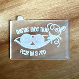 2 Peas in a Pod cookie stamp