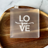 Love You Valentine’s Day - Cookie Debosser Stamp