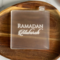 Ramadan Mubarak - Cookie Debosser Stamp