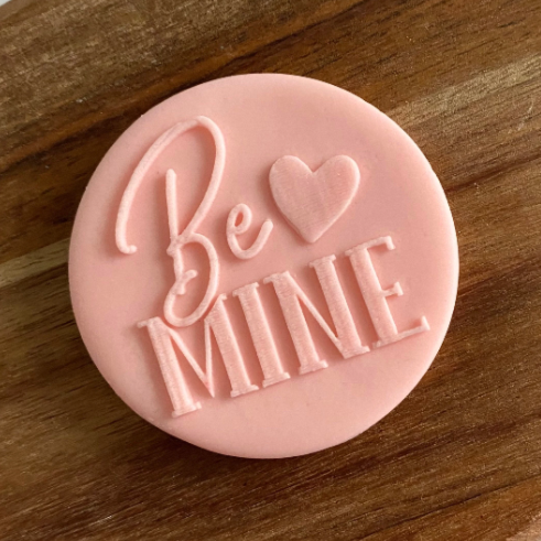 Be Mine Cookie PopUP Stamp v2- Cookie Debosser Stamp