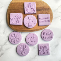 Advent Eid Mini Stamps - Cookie Embosser Stamps - Pack of 20