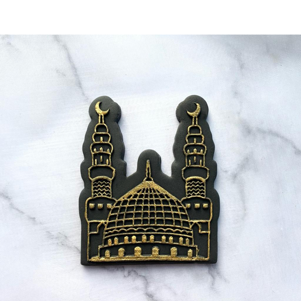 Mosque Cookie Debosser Stamp and Cookie Cutter. Ramadan Eid