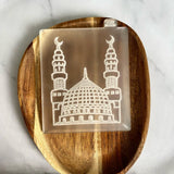 Mosque Cookie Debosser Stamp and Cookie Cutter. Ramadan Eid