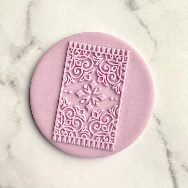 Prayer Mat - Cookie Embosser Stamp (Style1)