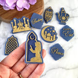 Ramadan Stamps - Cookie Debosser Stamps - Pack of 9