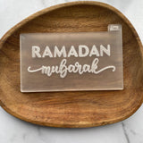 Ramadan Mubarak Cookie Cutter and Stamp Set