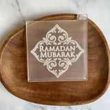 Ramadan Mubarak - Cookie Debosser Stamp with matching cutter
