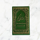 Ramadan Kareem Prayer Mat Cookie Embosser Stamp, Islamic Baking