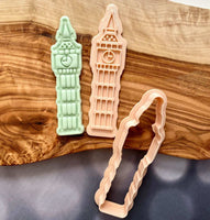 Big Ben 3D embosser cookie cutter and stamp.