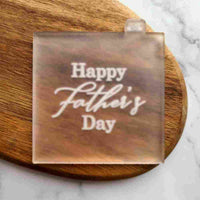 Happy Father's Day popup cookie stamp