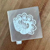 Diwali peacock popup acrylic cookie cutter