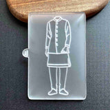 Indian Groom Outfit Sherwani outbosser cookie stamp for cakes, biscuits, cupcakes.