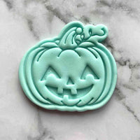 Halloween pumpkin fondant 3D embosser stamp