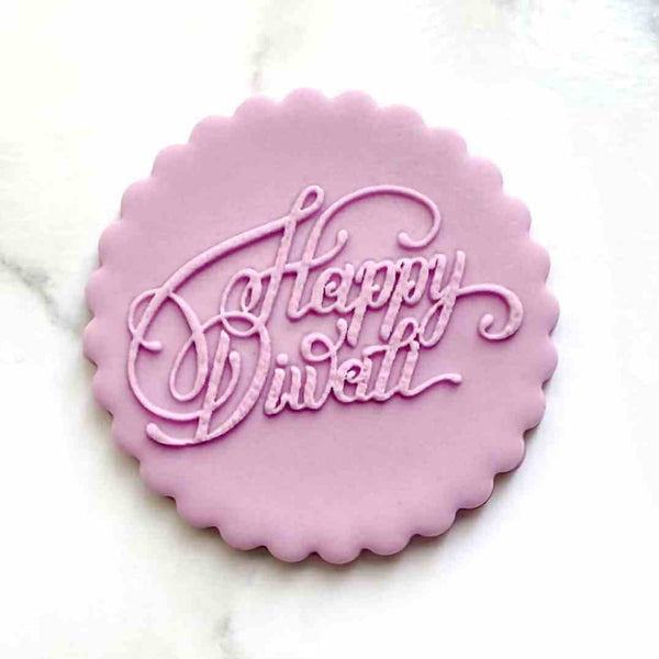 Happy Diwali icing outbosser cookie stamp