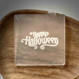 Happy Halloween popup acrylic cookie stamp