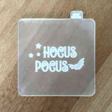 Hocus Pocus reverse embosser cookie stamp
