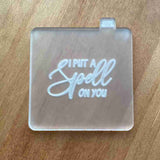 I put a spell on You popup cookie cutter
